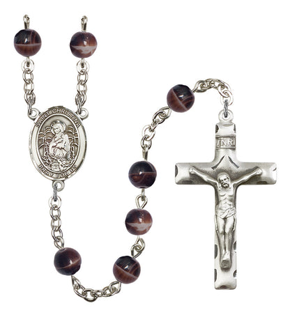 St. Christina The Astonishing Rosary - 6 Bead Options (8320SS)