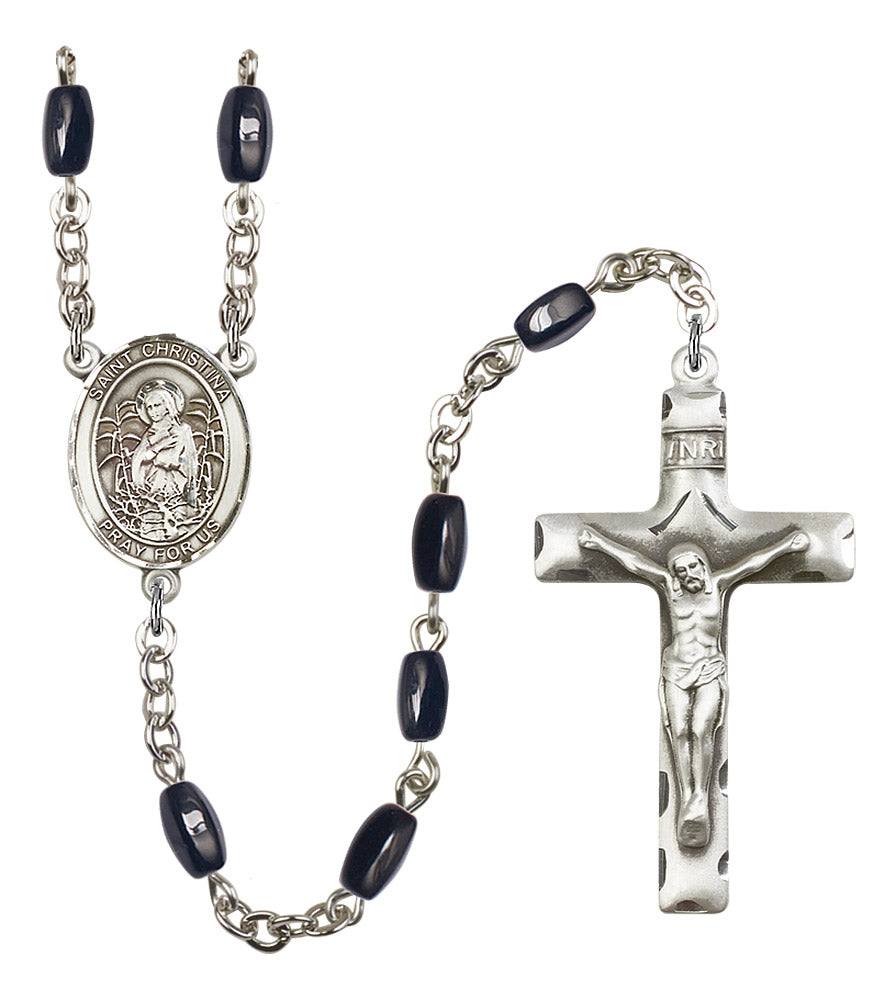 St. Christina The Astonishing Rosary - 6 Bead Options (8320SS)