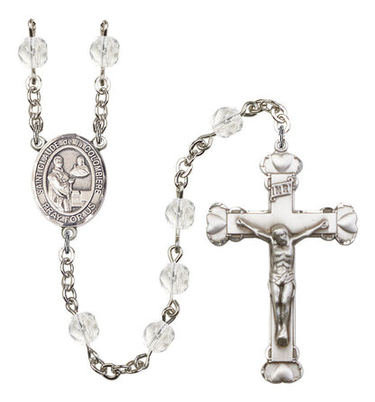 St. Claude De La Colombiere Rosary - 6MM Fire Polished Beads (8432SS)