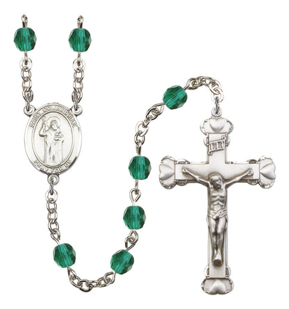 St. Columbkille Rosary - 6MM Fire Polished Beads (8399SS)