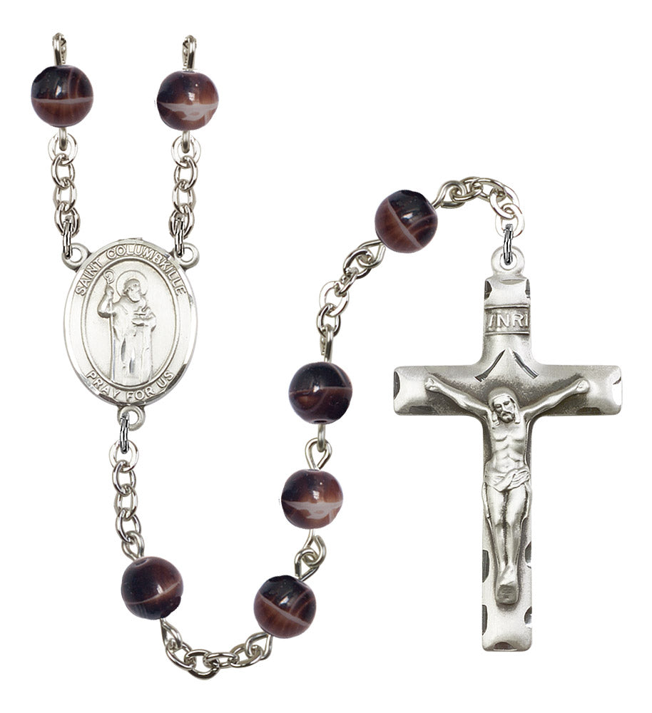 St. Columbkille Rosary - 6 Bead Options (8399SS)