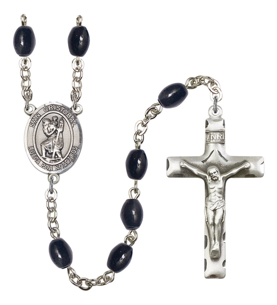 San Cristobal Rosary - 6 Bead Options (8022SPSS)