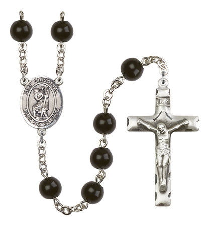 San Cristobal Rosary - 6 Bead Options (8022SPSS)