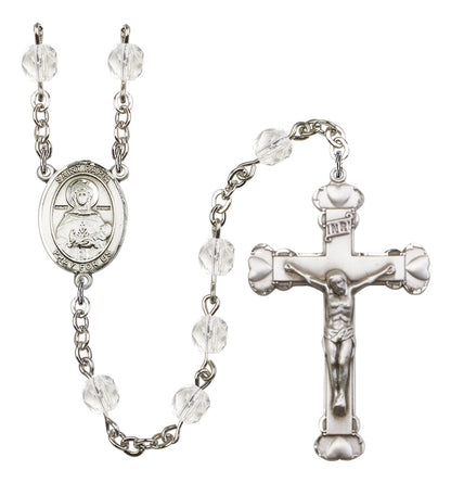 St. Daria Rosary - 6MM Fire Polished Beads (8396SS)