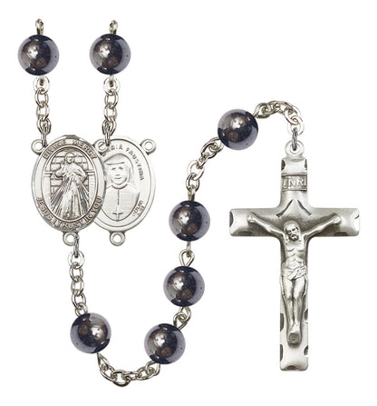 Divine Mercy Rosary - 6 Bead Options (8366SS)
