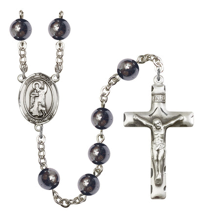 St. Drogo Rosary - 6 Bead Options (8386SS)