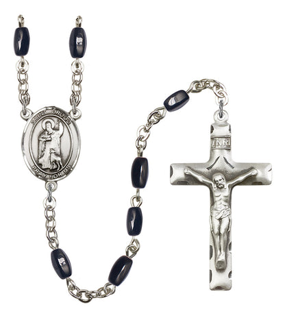 St. Drogo Rosary - 6 Bead Options (8386SS)