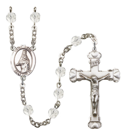 St. Emma Uffing Rosary - 6MM Fire Polished Beads (8450SS)