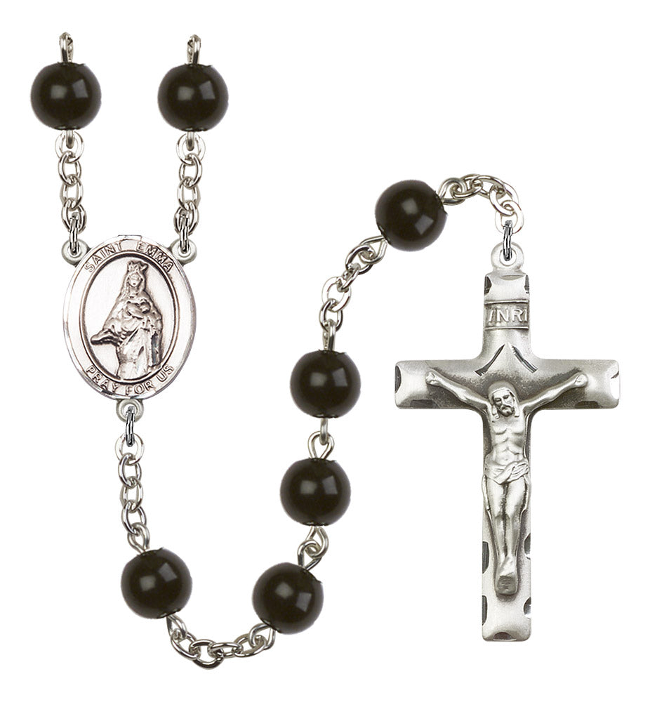 St. Emma Uffing Rosary - 6 Bead Options (8450SS)