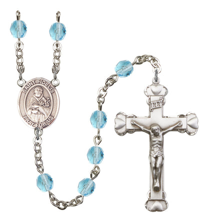 St. Fidelis Rosary - 6MM Fire Polished Beads (8426SS)