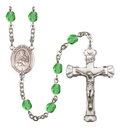 St. Fidelis Rosary - 6MM Fire Polished Beads (8426SS)