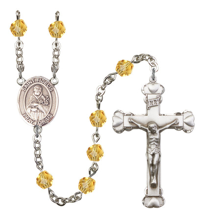 St. Fidelis Rosary - 6MM Fire Polished Beads (8426SS)