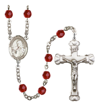St. Finnian of Clonard Rosary - 6MM Fire Polished Beads (8308SS)
