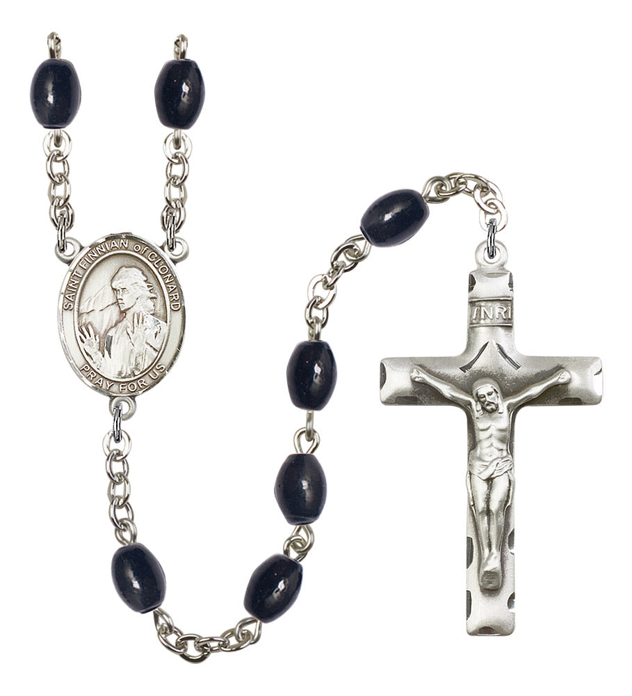 St. Finnian of Clonard Rosary - 6 Bead Options (8308SS)