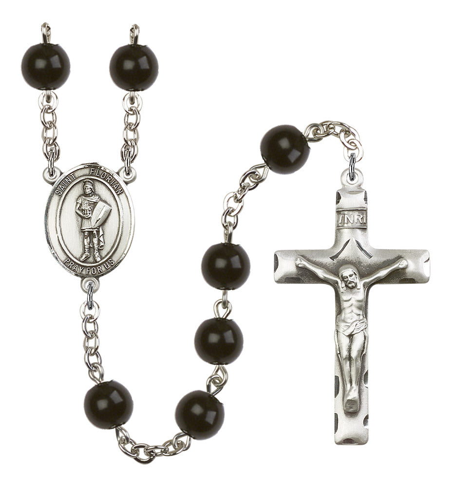 St. Florian Rosary - 6 Bead Options (8034SS)