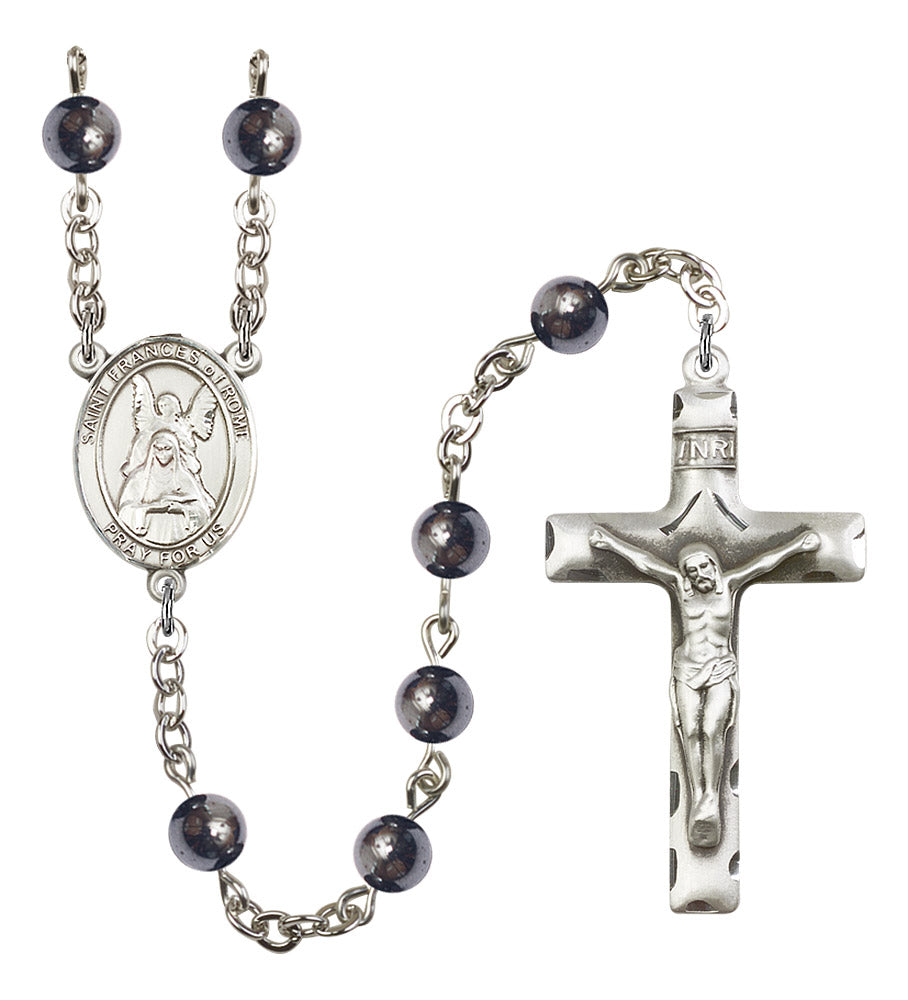 St. Frances of Rome Rosary - 6 Bead Options (8365SS)