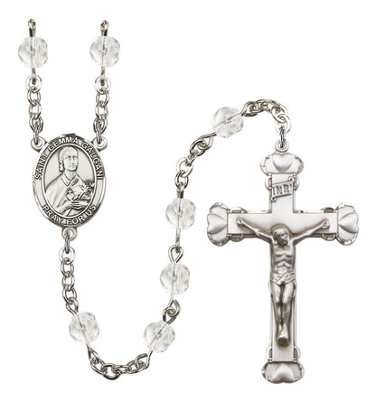 St. Gemma Galgani Rosary - 6MM Fire Polished Beads (8130SS)