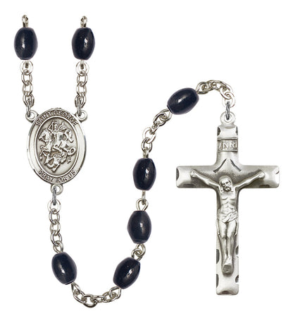 St. George Rosary - 6 Bead Options (8040SS)