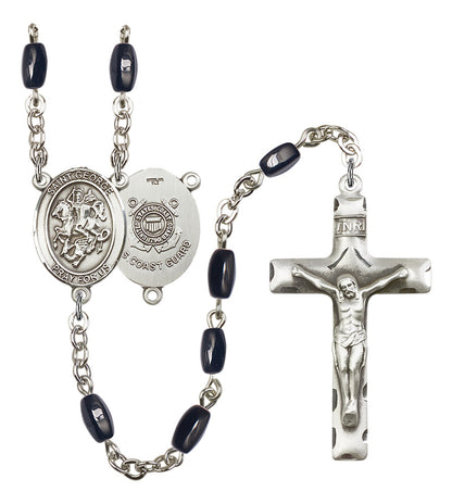 St. George / Coast Guard Rosary - 6 Bead Options (8040SS3)