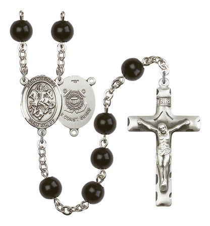 St. George / Coast Guard Rosary - 6 Bead Options (8040SS3)