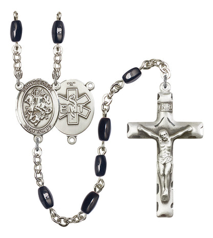 St. George / EMT Rosary - 6 Bead Options (8040SS10)