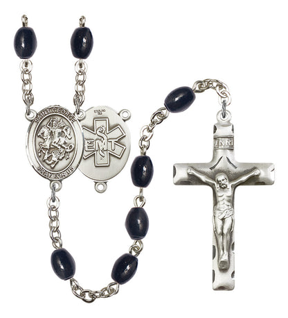 St. George / EMT Rosary - 6 Bead Options (8040SS10)