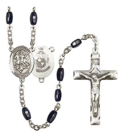 St. George / Marines Rosary - 6 Bead Options (8040SS4)