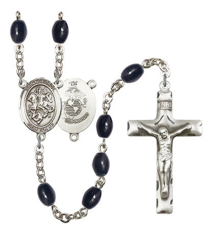 St. George / Marines Rosary - 6 Bead Options (8040SS4)