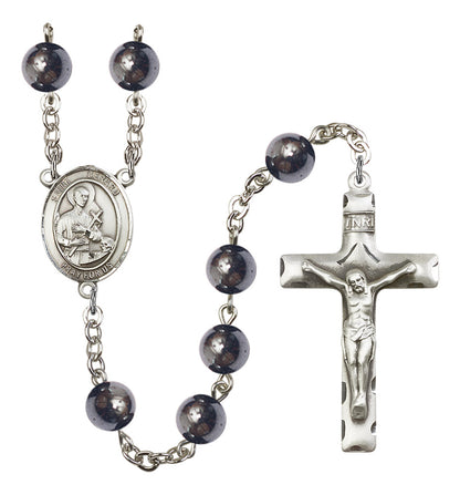 St. Gerard Majella Rosary - 6 Bead Options (8042SS)