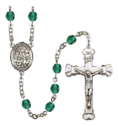 St. Germaine Cousin Rosary - 6MM Fire Polished Beads (8211SS)