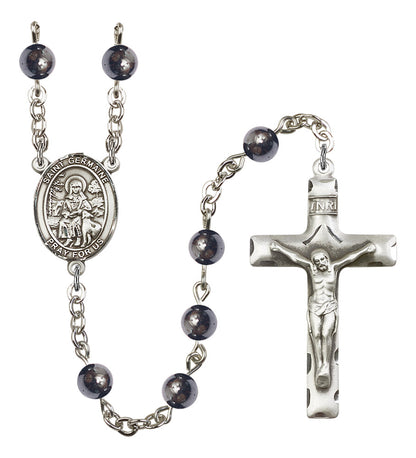 St. Germaine Cousin Rosary - 6 Bead Options (8211SS)