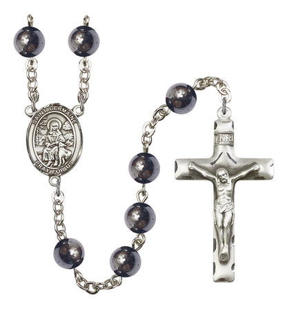 St. Germaine Cousin Rosary - 6 Bead Options (8211SS)