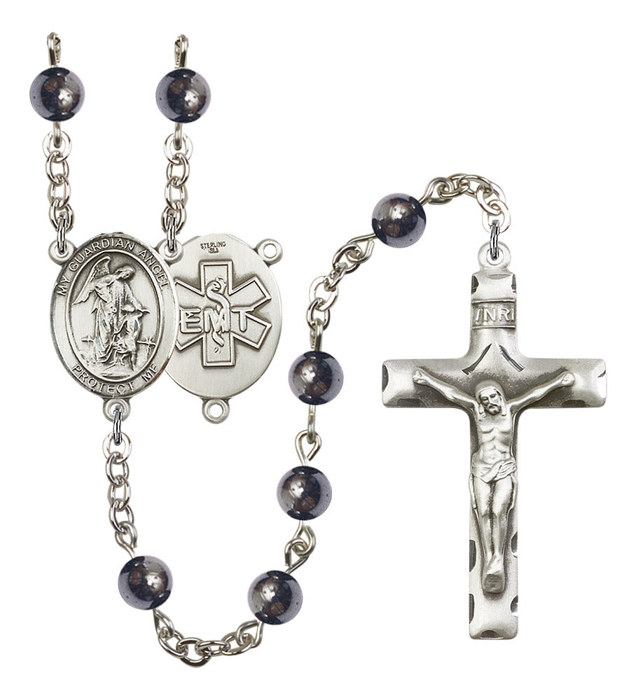 Guardian Angel / EMT Rosary - 6 Bead Options (8118SS10)