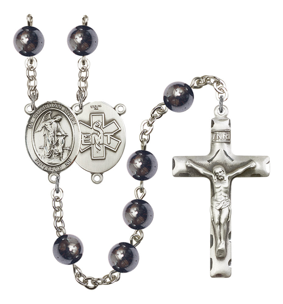 Guardian Angel / EMT Rosary - 6 Bead Options (8118SS10)