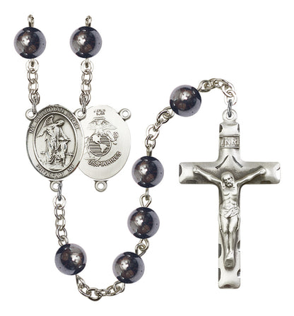 Guardian Angel / Marine Corp Rosary - 6 Bead Options (8118SS4)