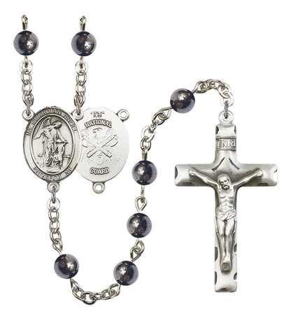 Guardian Angel / National Guard Rosary - 6 Bead Options (8118SS5)