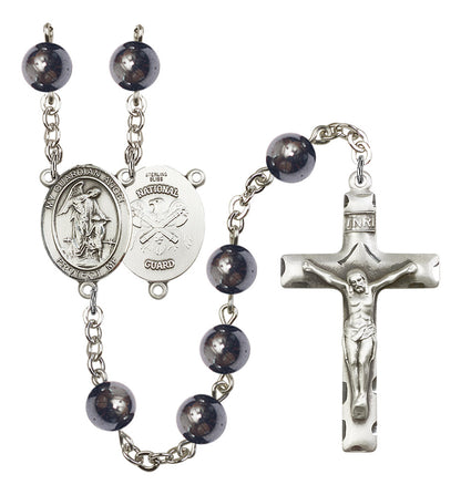 Guardian Angel / National Guard Rosary - 6 Bead Options (8118SS5)