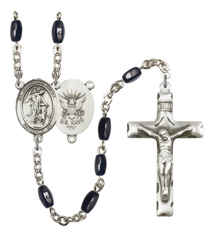 Guardian Angel / Navy Rosary - 6 Bead Options (8118SS6)