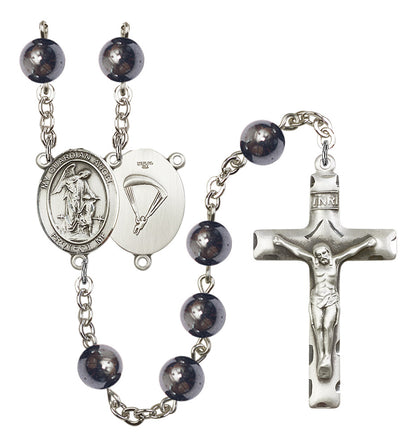 Guardian Angel/Paratrooper Rosary - 6 Bead Options (8118SS7)
