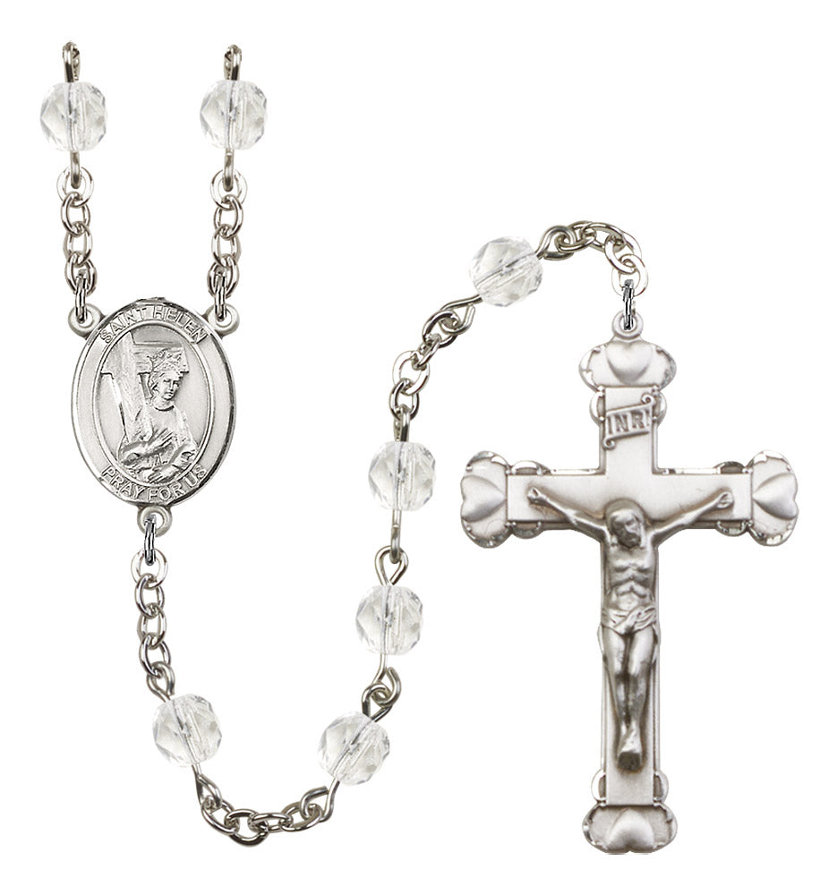 St. Helen Rosary - 6MM Fire Polished Beads (8043SS)