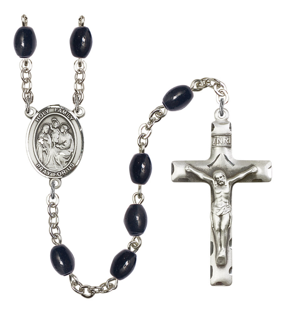 Holy Family Rosary - 6 Bead Options (8218SS)