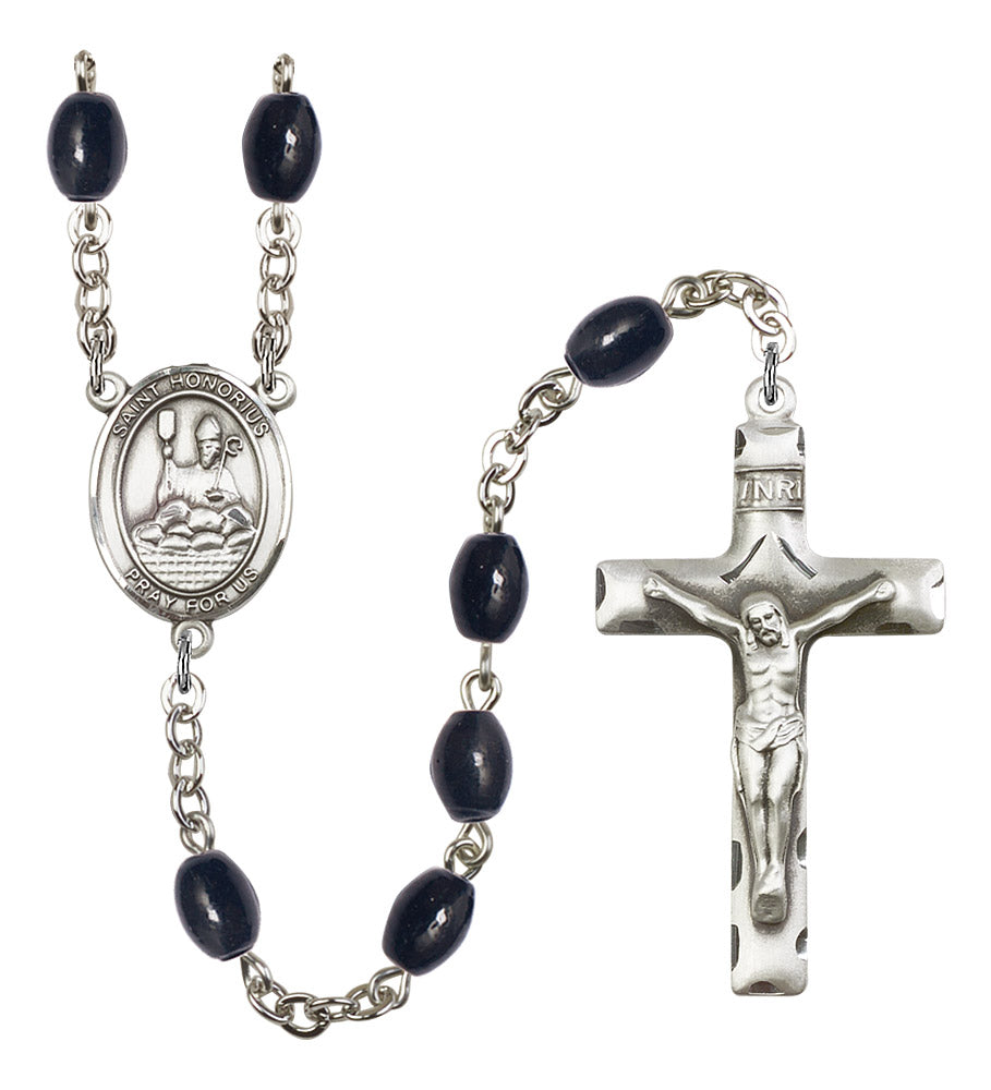 St. Honorius of Amiens Rosary - 6 Bead Options (8376SS)