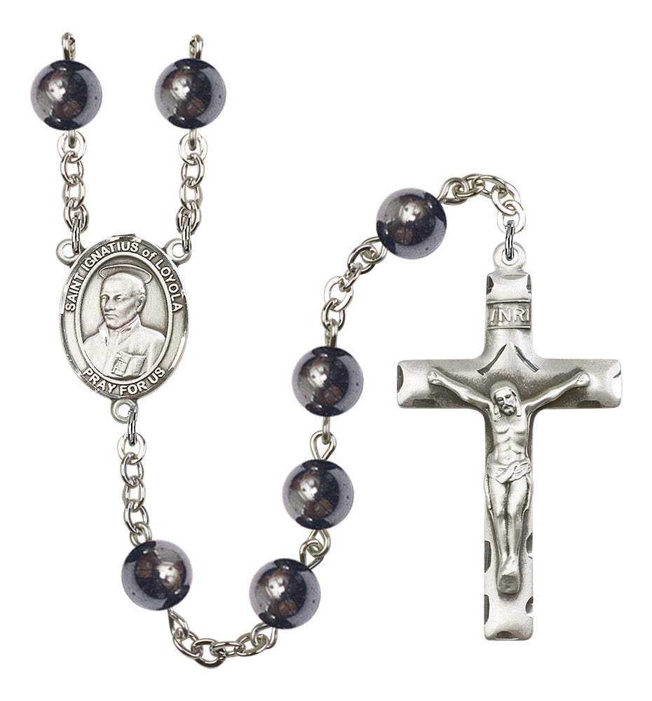 St. Ignatius of Loyola Rosary - 6 Bead Options (8217SS)