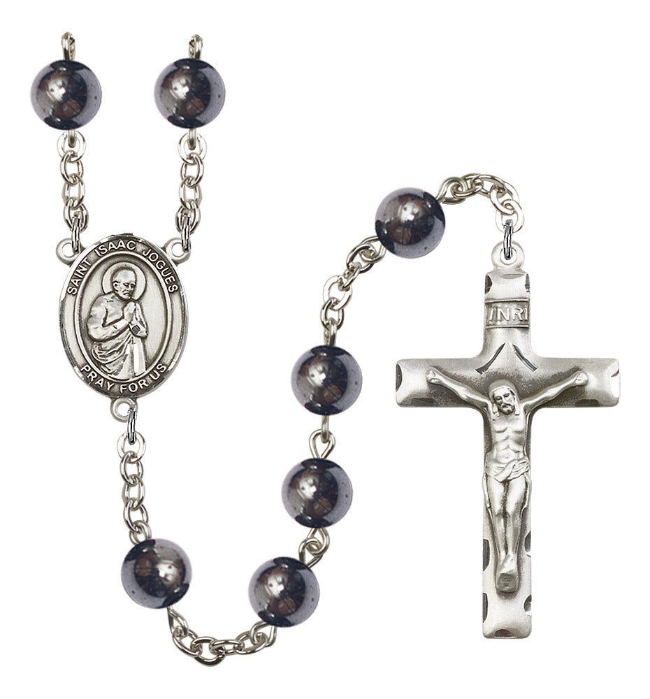 St. Isaac Jogues Rosary - 6 Bead Options (8212SS)