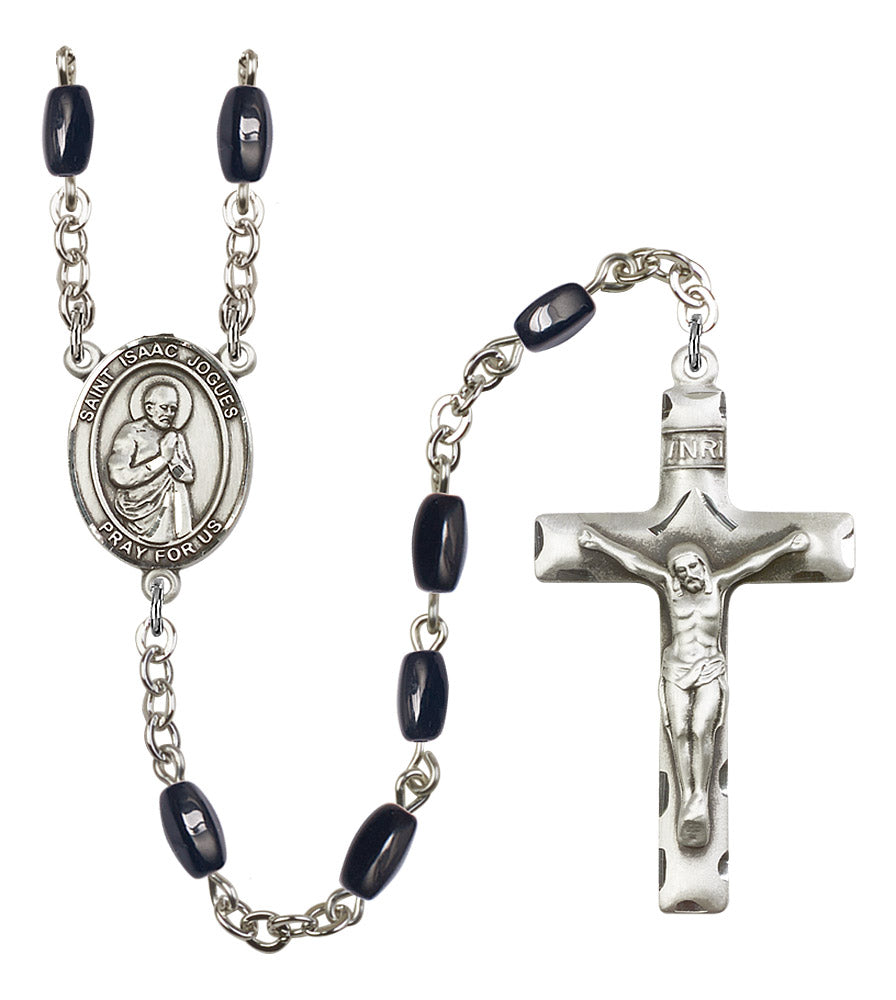 St. Isaac Jogues Rosary - 6 Bead Options (8212SS)