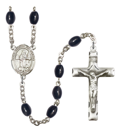 St. Isidore The Farmer Rosary - 6 Bead Options (8276SS)