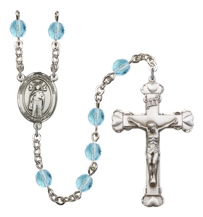 St. Ivo of Kermartin Rosary - 6MM Fire Polished Beads (8384SS)