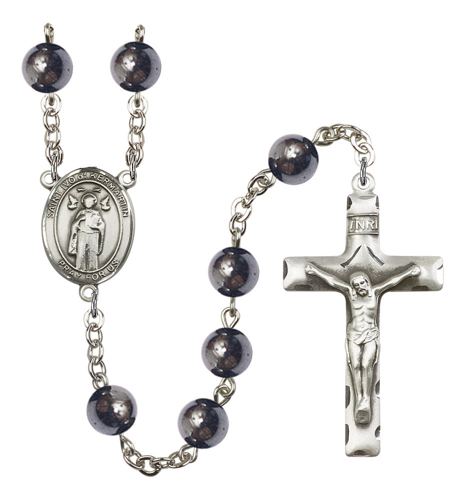 St. Ivo of Kermartin Rosary - 6 Bead Options (8384SS)