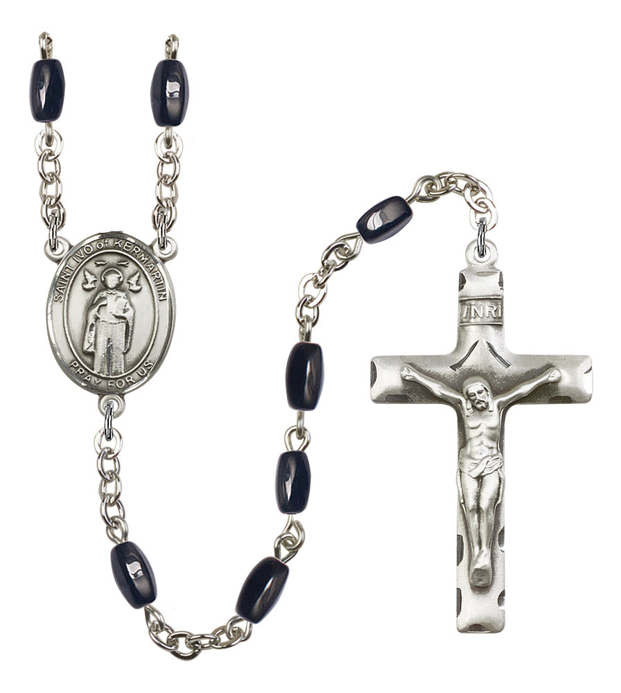 St. Ivo of Kermartin Rosary - 6 Bead Options (8384SS)