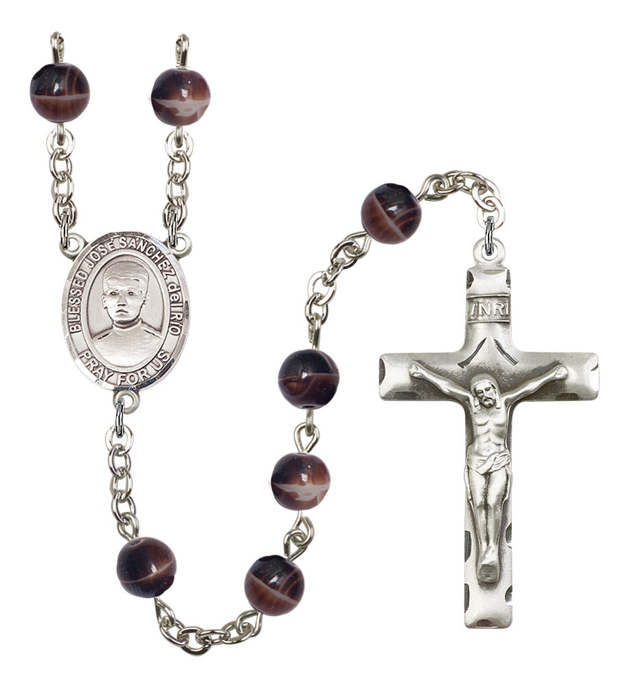 Blessed Jose Sanchez Del Rio Rosary - 6 Bead Options (8446SS)